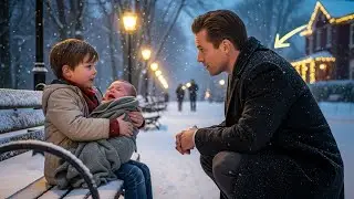 “Sir, My Baby Sister Is Freezing…” Little Boy Said—The CEO Wrapped Them in His Coat & Took Home…