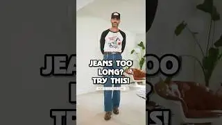 Long jeans? Try this!