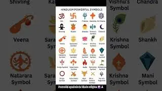 powerful symbols in Hindu religion ☯️🙏🏻#shorts #bhakti
