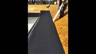 How to apply Ice and water shield