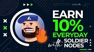 Earn 10% Profit Everyday On Your Initial Investment With Soldier Nodes