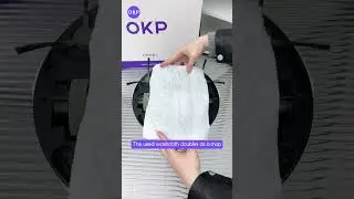 Your modern cleaning companion&mdash;compact, calm, and clever. 🧠🏡 #OKPLife #shorts #robotvacuumcleaner