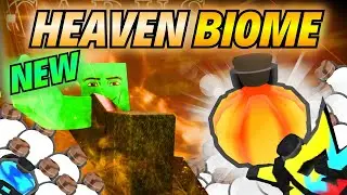 Using 55 HEAVENLIES in NEW HEAVEN BIOME in Sol's RNG!