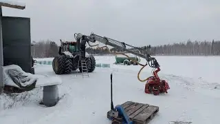 Kouran ja hakkuupään vaihto-operaatio