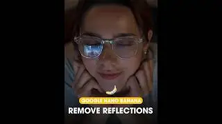 Советы по Photoshop 2025 &mdash; как удалить отражения с помощью Google Nano Banana в Photoshop