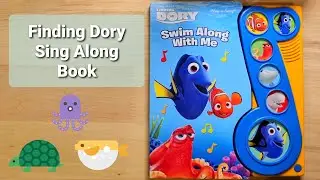 Finding Dory Swim Along With Me | Sing Along Musical Book | Pink Turtle