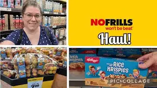 No Frills Haul! Grocery Shopping at No Frills! But first a pit stop....more books! 😅