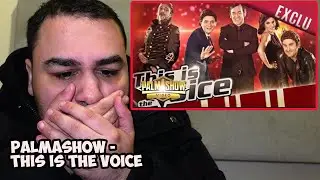 British Reaction To Palmashow - This is The Voice REACTION