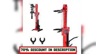 A must-have product!&nbsp;SucceBuy Strut Spring Compressor 4.5 Ton/9920 LBS Hydraulic Jack 1 Ton Rated