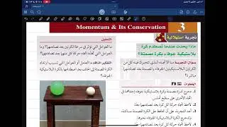 التجربة الاستهلالية (الزخم وحفظه)