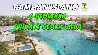 Ramhan Island, Abudhabi | 6 Bedroom Beach Villa for Sale | Bliss Villa | Luxury Villa for Sale |