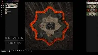 Star Fort battle map pack for Foundry VTT