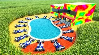 😱 Shinchan Ne Franklin Ko Diya Formula Car Hunt Challenge | In indian bikes driving 3d 