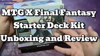 Final Fantasy MTG Starter Decks, Okay for Beginners!