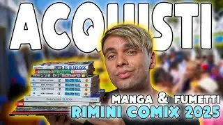 ACQUISTI MANGA&FUMETTI LUGLIO 2025 | Tra Mercatini e RIMINI COMIX