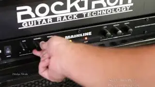 Mainline 300 Power Amp Demo   Bridge Mode