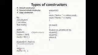 Learn C++ : Constructors and Destructors