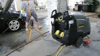 mycie silnika parą karcher hds 8 18 4m