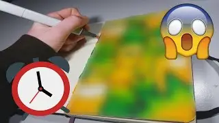 kid tries to make an art video
