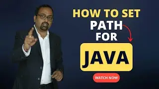 How to set path for Java?