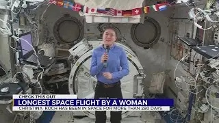 Record set for longest spaceflight by a woman