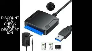 USB 3.0 to SATA Cable SATA III Hard Drive Adapter Converter for 2.5