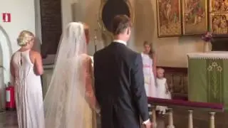 Swedish church wedding