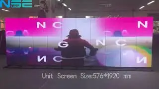 10 Units Linkable Digital LED Poster/Banner Connect to be an HD 1080P large screen | NSE LED
