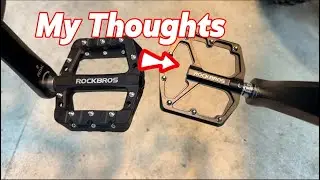 ROCKBROS pedals Aluminum and composite