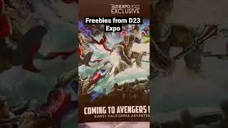 Freebies from D23 Expo 2022!