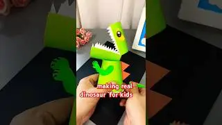 making real dinosaur  for kids llfunny interesting project ll#shortsvideo #creative #project #school