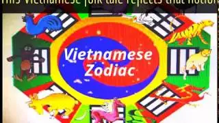Vietnamese Folktale: Selection of 12 Zodiac Animals