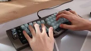 Gray Tengu Aluminium vs. FR4 Plate Soundtest Comparison