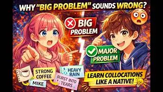 Why “Big Problem” Sounds Wrong 🤯 | Learn Collocations Like a Native!