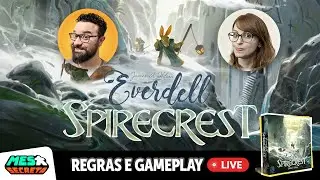 Everdell - Spirecrest | Regras e Gameplay ao vivo