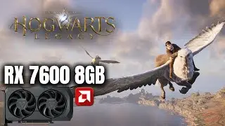 AMD RX 7600 8GB 1440p / HOGWARTS LEGACY / ULTRA / RT OFF / NO FSR / BENCHMARK