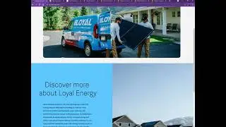 Website Analysis Video for Loyal Energy