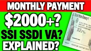 Ежемесячные выплаты социального страхования в размере 2000 долларов США для всех получателей посо...