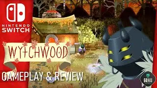 Wytchwood Nintendo Switch Gameplay and Review | PACIFISTIC GAME | CRAFTING | BEAUTIFUL GRAPHICS