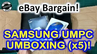 Unboxing Samsung Q1 and Q1 Ultra UMPC's Job Lot From eBay