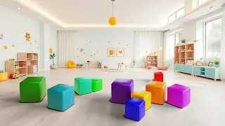 🎨 Color & Size Sorting Fun! Big & Small Blocks for Toddlers & Preschoolers!