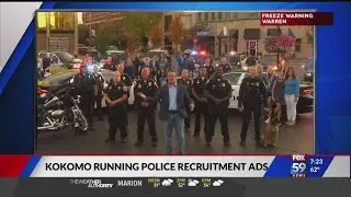 Kokomo running police recruitment ads in Indianapolis, South Bend