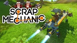Nik & Isaac Play: Scrap Mechanic - Basic Vehicle Creation! #1