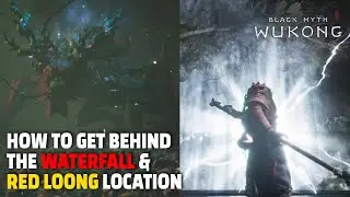 Where to find Red Loong Chapter 1 Secret Boss + How to bypass the Waterfall Black Myth Wukong