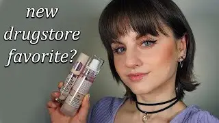 Makeup Revolution IRL filter foundation and concealer review & 11 hours wear test