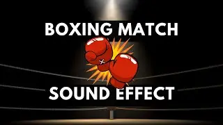 Boxing Match SOUND FX (no crowd) Royalty Free