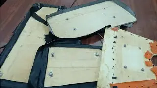 Restoring Gym Equipment Seats for coronavirus Lock down workout | How to Upholster Fitness Equipment