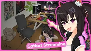 Spend today with this Mute VTuber! Let's play some games! 💖 Catbot_Tsumi