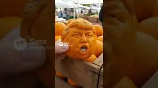 Самый сочный апельсин 🍊 😂 #aigenerated