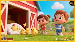 Kids Enjoy Chick House Song For Kids | Artful Animations